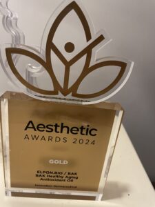 ELPON biotechnology GOLD AWARD BOUSSIAS AESTHETIC AWARDS 2024